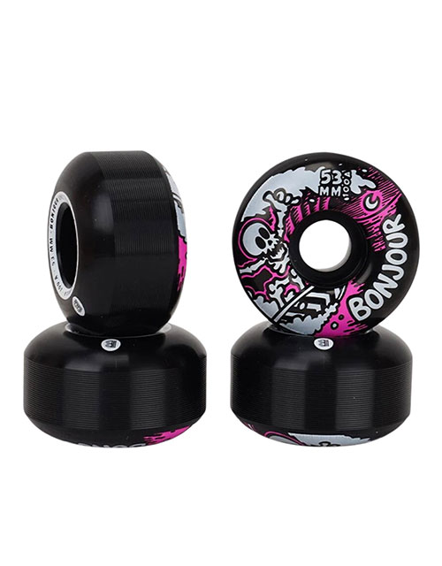 BONJOUR Surfing Skeleton Wheels 53MM 100A
