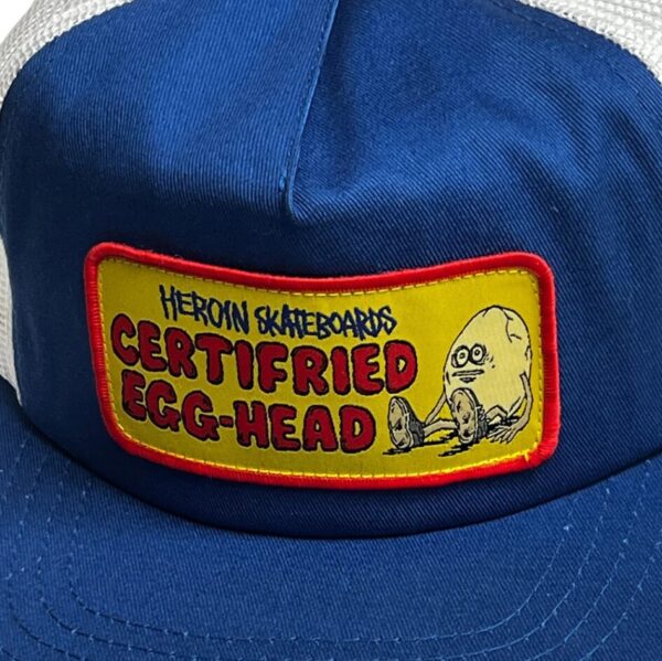 Heroin Certified Egg Head Trucker Cap - Image 2