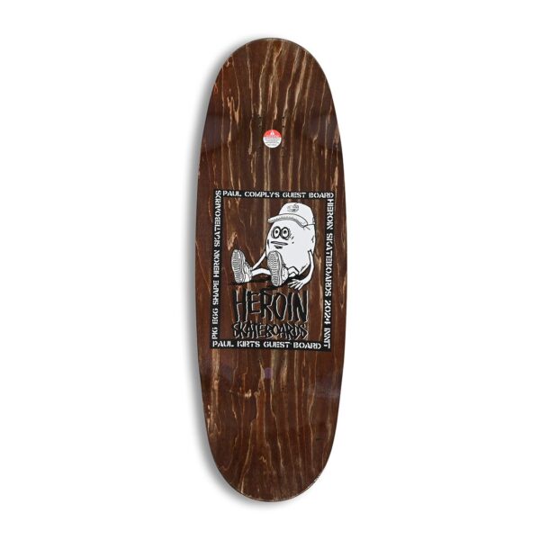 Heroin Skateboards Paul’s Egg 10.4″ Deck