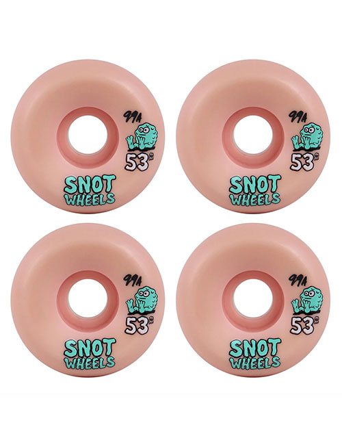SNOT Team Wheels Baby Pink 53MM 99A