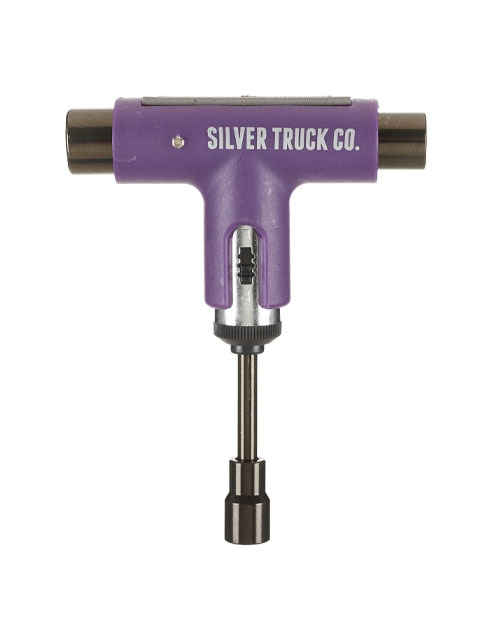 Silver Ratchet Skate Tool Purple