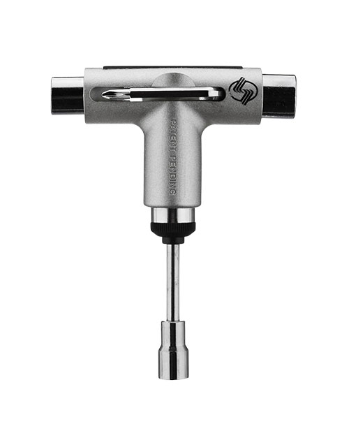Silver Ratchet Skate Tool