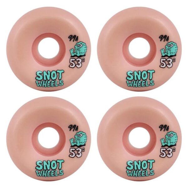 SNOT Team Conical Baby Pink Wheels 53MM 99A