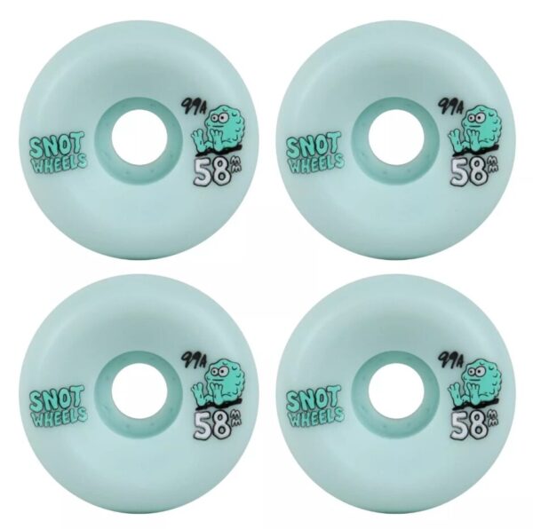 SNOT Team Conical Baby Blue Wheels 58MM 99A