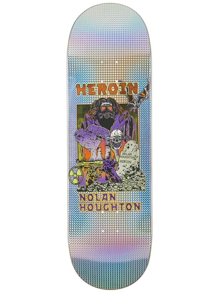 Heroin skateboards nolan houghton hellscape 9.5