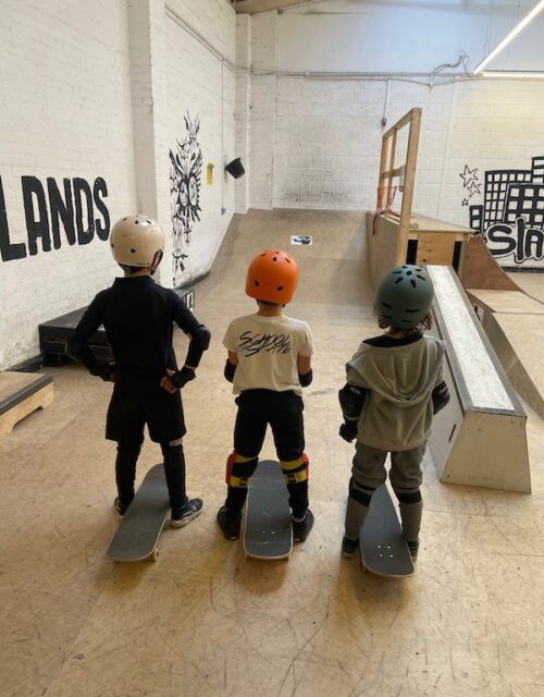 intro to skateboarding lesson