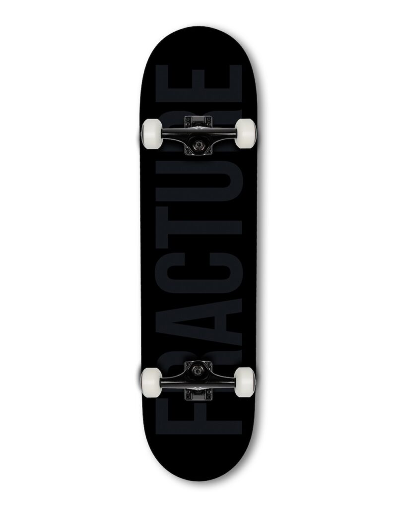 Fracture Fade Black Complete 8.25