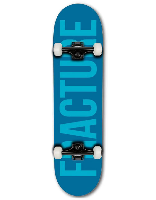 Fracture Fade Blue Teal Complete - 8.25
