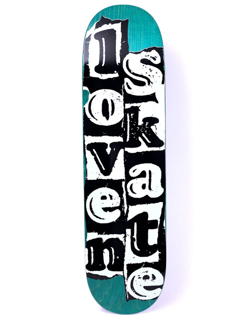 Lovenskate Tear Logo Deck - 8.7