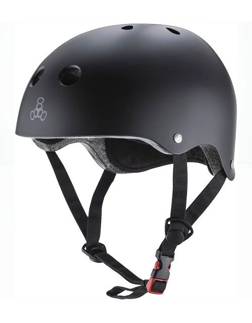 Triple 8 Helmet Dual Certified - Black