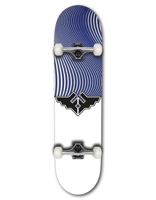 Fracture Wings Blue Complete Skateboard