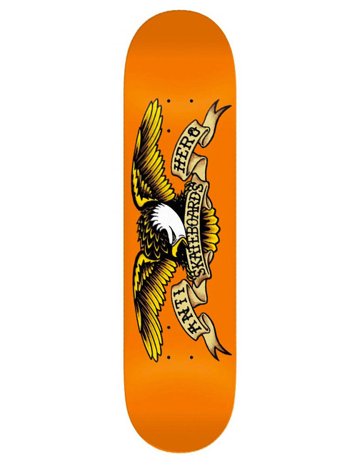 Antihero Team Classic Eagle Orange - 9.0"