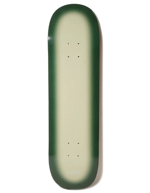 Cafe Fade Deck - Ecru/Forest Green