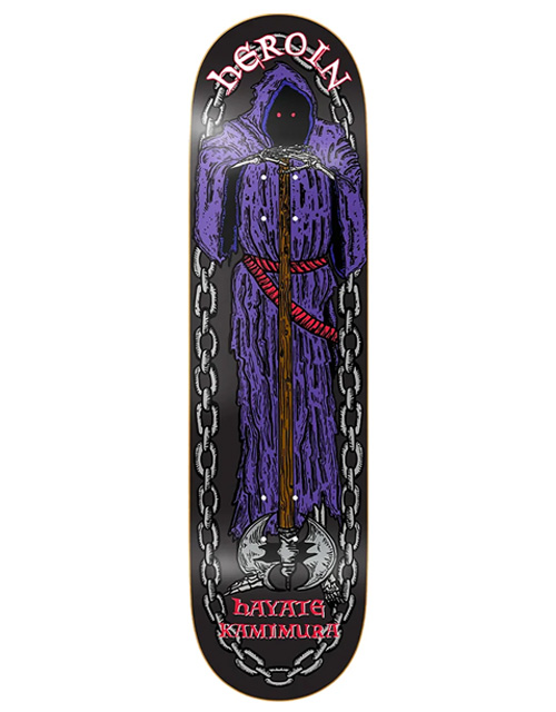 Heroin Hayate Axeman Deck - 8.25